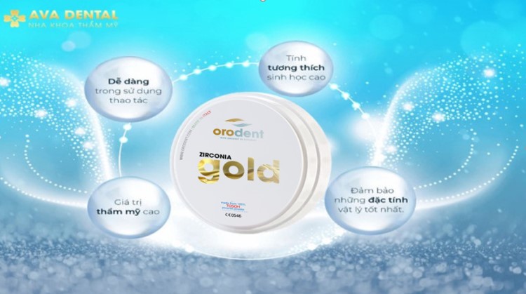 Răng sứ Orodent Gold Zirconia